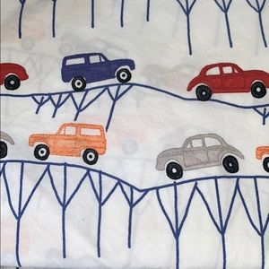 Pottery Barn Kids Cars & Bridges Sheet